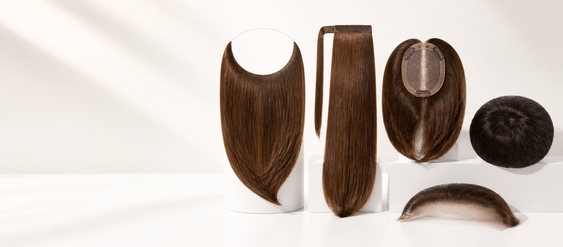 CCC HAIR hairpiece and salon add-on extension range